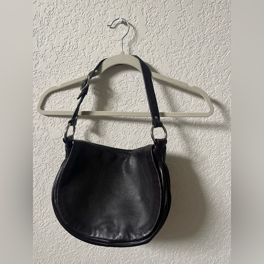 Coach Soft Pebble Leather Shoulder Bag